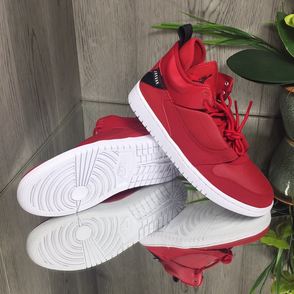 Nike WMNS Jordan Fadeaway (GS) gym red/black-white - Picture 7 of 8